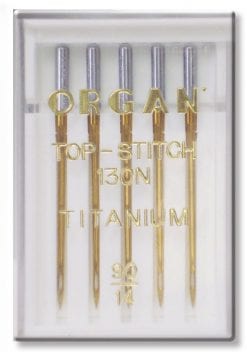 Top Stitch Titanium Needle, 90/14