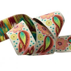 Coral Flourish - Anna Maria - 1-1/2" - by the yard