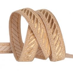 Metallic gold rope - 5/8" - by the yard