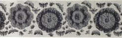 Toile floral with butterflies - LFNT - 1-1/2"- by the yard