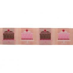 Tiny cakes blush - LFNT - 1" - by the yard