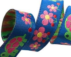 Navy Tortoise - 5/8" -by the yard