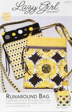 P Lazy Girl Runaround Bags pattern