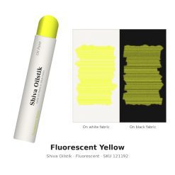 צבע שמן במקל Shiva Paintstik – Fluorescent Yellow