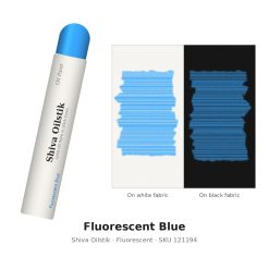 צבע שמן במקל Shiva Paintstik – Fluorescent Blue