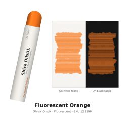 צבע שמן במקל Shiva Paintstik – Fluorescent Orange