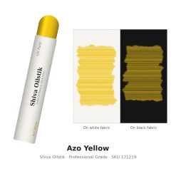 צבע שמן במקל Shiva Paintstik – Azo Yellow