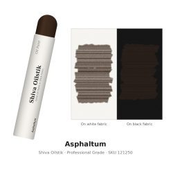 צבע שמן במקל Shiva Paintstik – Asphaltum