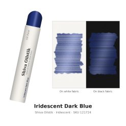 צבע שמן במקל Shiva Paintstik – Iridescent Dark Blue
